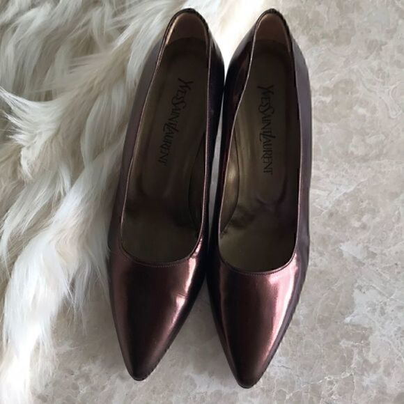 YVES SAINT LAUREN‎ AUTHENTIC Leather shoes​ - Picture 5 of 8